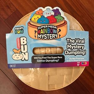 Super Mega Rainbow Mystery Squishy Bun - Viral Mystery Dumpling
